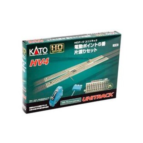 Kato Kato USA Model Train Products HV4 UNITRACK Interchange Track Set with 6 Electric Turnouts Michaels